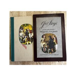 Jo's Boys by Louisa May Alcott 1949 Illustrated Junior Library HC w Slip Case